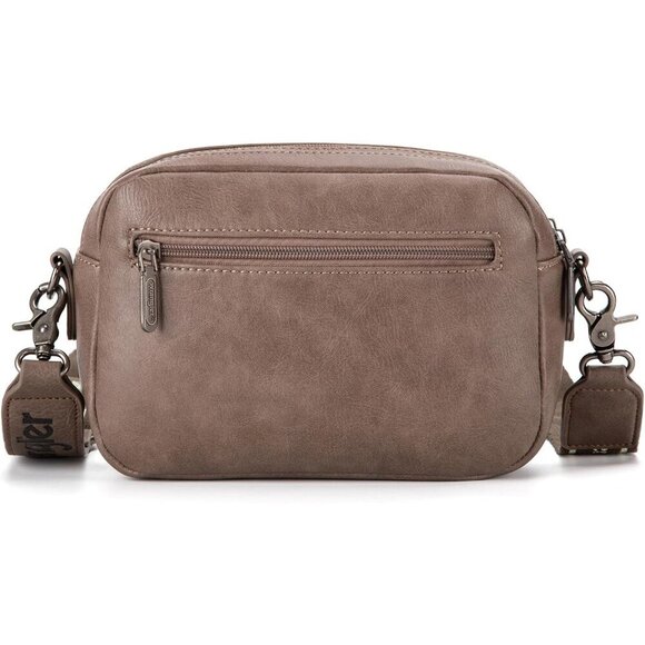 Wrangler Crossbody Purse Women Trendy Camera Snapshot Crossbody Bag Wide Strap - Picture 4 of 6